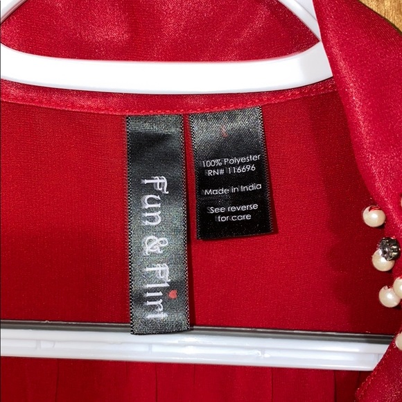 Red Jewel Collar Tank - Picture 2 of 2